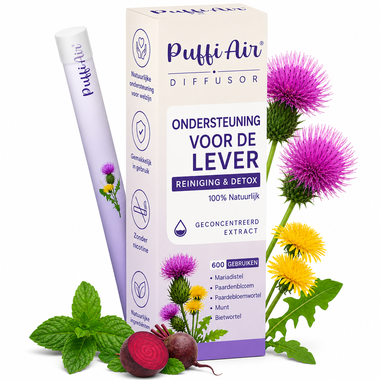 Puffi® – Natuurlijke 4-in-1 Formule om te Stoppen met Roken