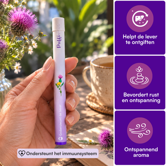 Kruidendiffuser voor leverondersteuning – 600 inhalaties